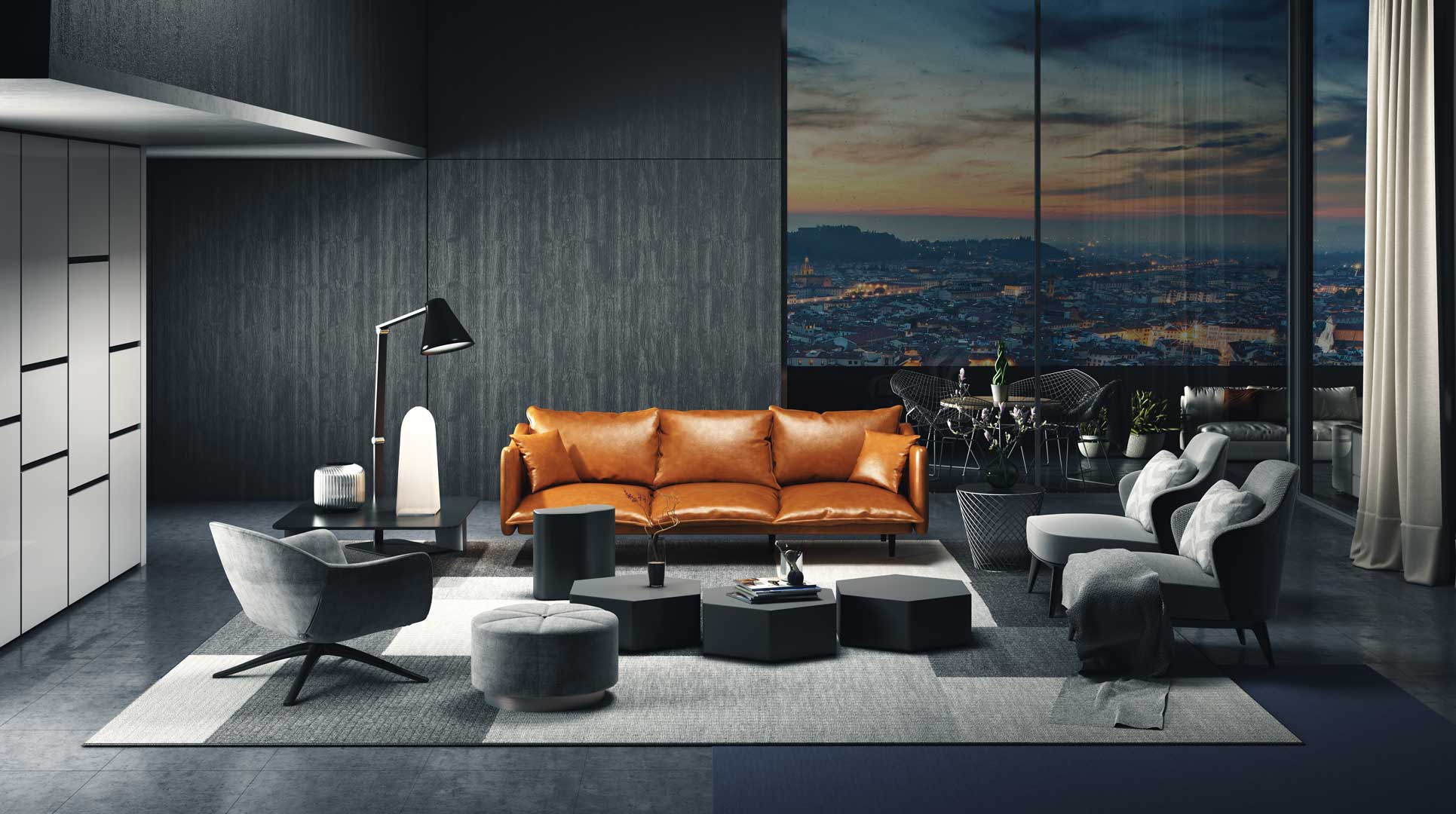 Modern Genuine Italian Leather Sofa Manufacturer Malaysia Zolano